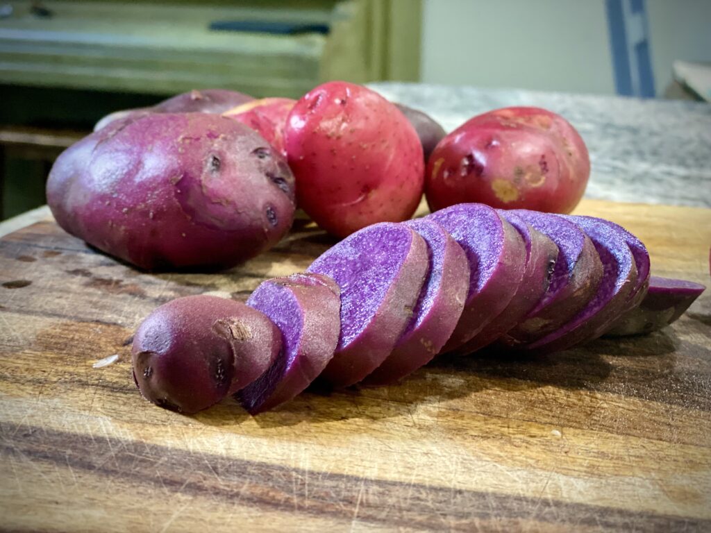 purple potatoes